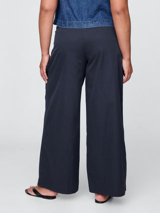Pantalón Talle Alto con Pinzas Delanteras