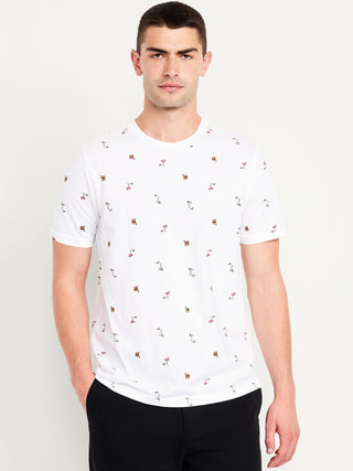 Camiseta Manga Corta con Estampado