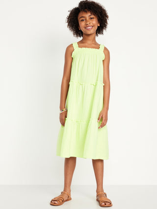 Vestido de Tirantes con Volante, Niña