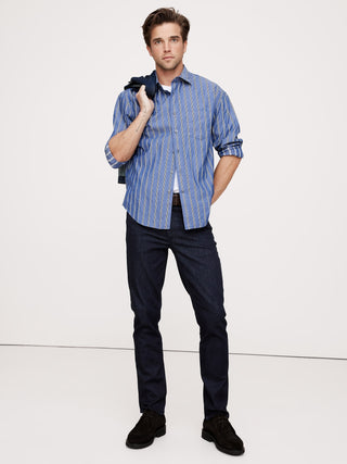 Jeans Slim Fit con Bolsillos