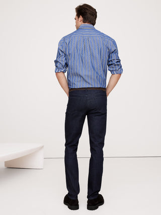 Jeans Slim Fit con Bolsillos