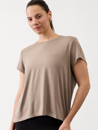 Camiseta Cuello Redondo con Logo