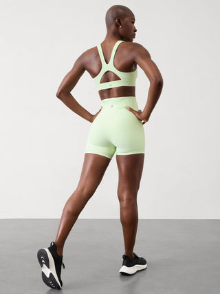 Short Deportivo Talle Alto con Bolsillo
