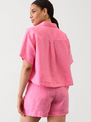 Camiseta Manga Corta de Lino