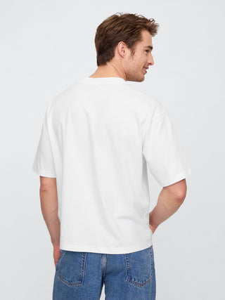Camiseta Manga Corta de Algodón