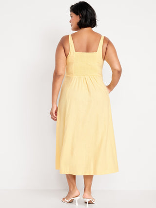 Vestido con Escote Corazón Estampado