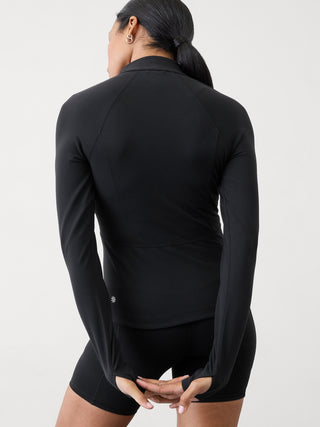 Salutation Chaqueta Deportiva con Zipper y Bolsillos