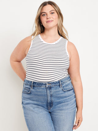 Blusa Cuello Redondo sin Mangas
