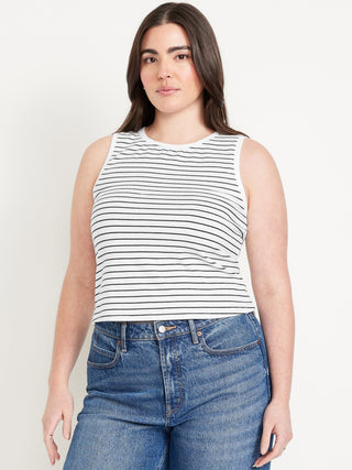 Blusa Cuello Redondo sin Mangas