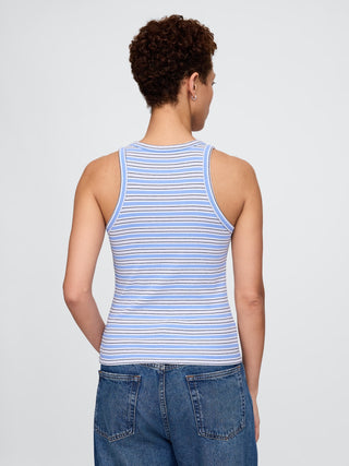 Camiseta sin Mangas con Logo de Algodón