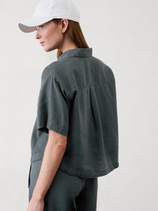 Camiseta Manga Corta de Lino