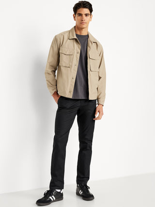 Pantalón Slim Fit Talle Alto con Bolsillos