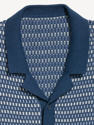 Camisa Manga Corta con Botones de Algodón