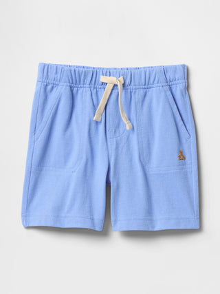 Short con Cintura Elástica y Bolsillos, Bebé