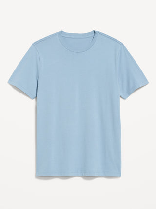 Camiseta Manga Corta Cuello Redondo de Algodón