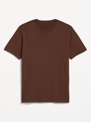Camiseta Manga Corta Cuello Redondo de Algodón