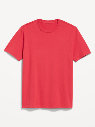 Camiseta Manga Corta Cuello Redondo de Algodón