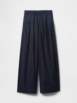 Pantalón Talle Alto con Pinzas Delanteras