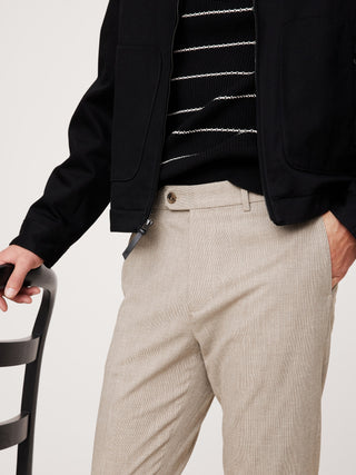 Pantalón Talle Medio Resistente a las Arrugas