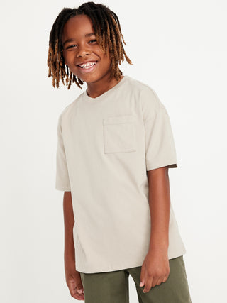 Camiseta Manga Corta con Bolsillo, Niño