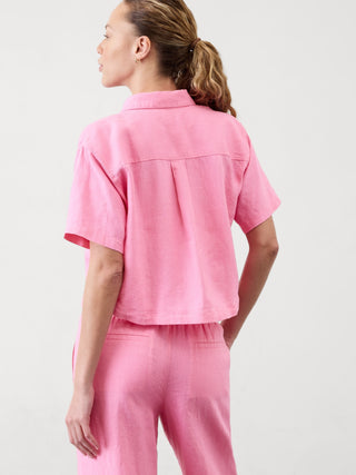 Camiseta Manga Corta de Lino