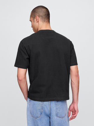 Camiseta Manga Corta de Algodón