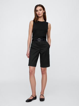 9" Downtown Bermuda Shorts.