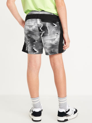 Short con Cintura Elástica y Bolsillos, Niño