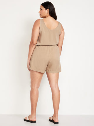 Short Talle Alto con Cintura Elástica