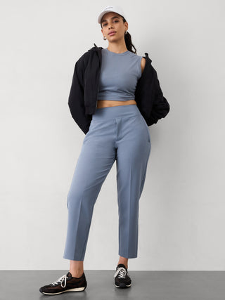 Pantalón Talle Alto con Bolsillos