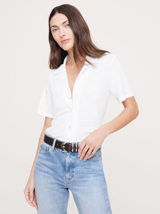 Camisa Manga Corta de Lino