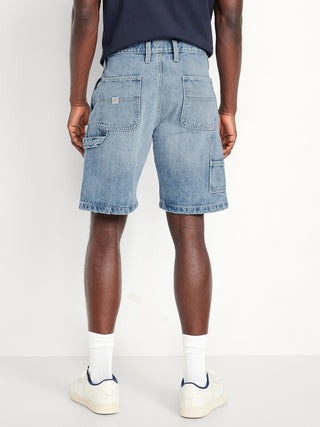 Short Denim con Dobladillo y Bolsillos