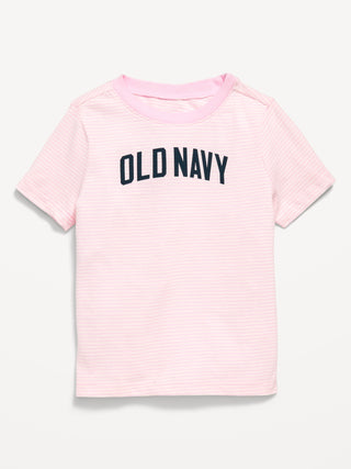 Camiseta Manga Corta con Logo, Bebé