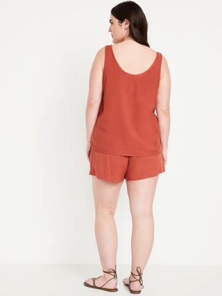 Short Talle Alto con Cintura Elástica