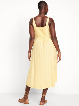Vestido con Escote Corazón Estampado