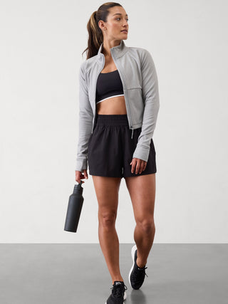 Short Deportivo con Cintura Elástica y Bolsillos