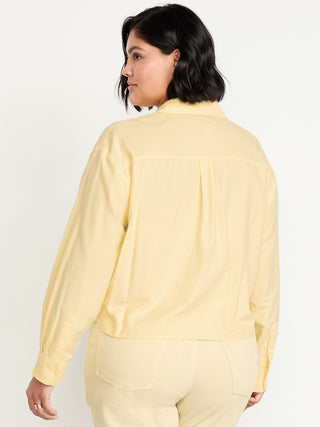 Camisa Manga Larga con Bolsillo