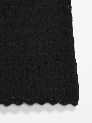 Pantalón Talle Alto de Crochet