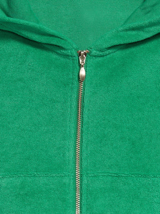 Sudadera Ajustada con Bolsillos de Algodón