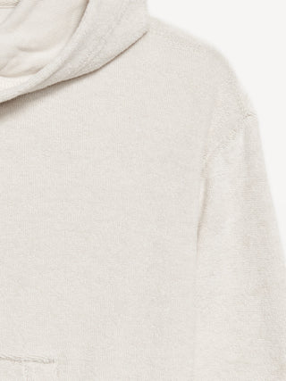 Sudadera con Zipper y Capucha de Algodón