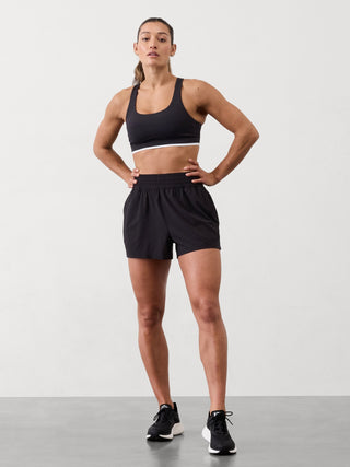 Short Deportivo con Cintura Elástica y Bolsillos