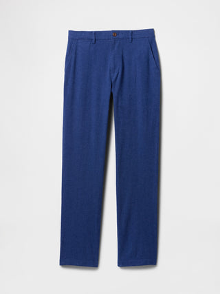 Pantalón Slim Fit de Lino con Bolsillos