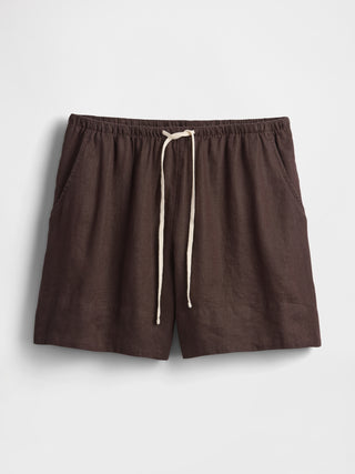 Short con Cintura Elástica y Bolsillos