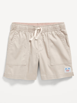 Short con Cintura Elástica de Algodón, Niño