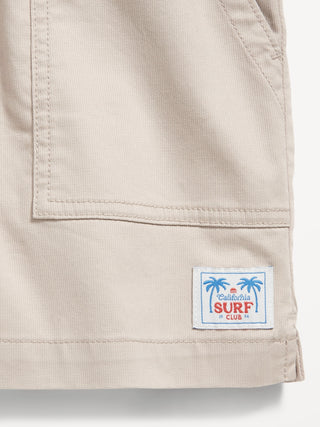 Short con Cintura Elástica de Algodón, Niño