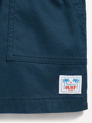 Short con Cintura Elástica de Algodón, Niño