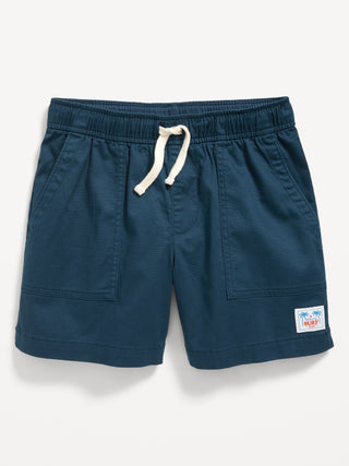 Short con Cintura Elástica de Algodón, Niño