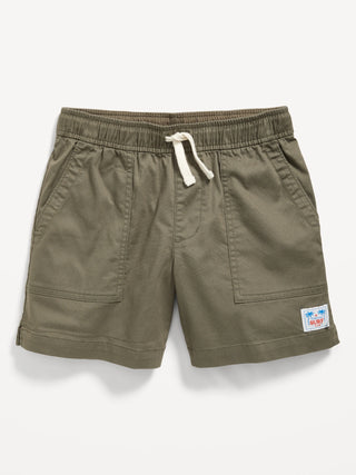 Short con Cintura Elástica de Algodón, Niño