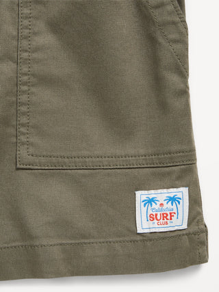 Short con Cintura Elástica de Algodón, Niño