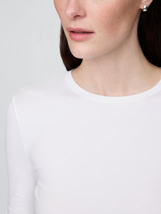 Camiseta Manga Larga de Algodón